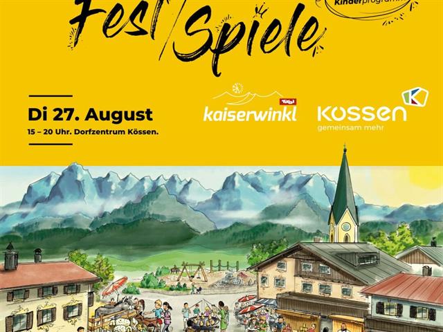 Logo Kössener Fest/Spiele